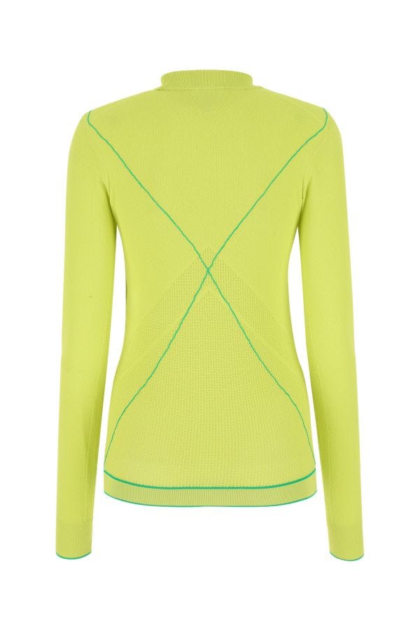 BOTTEGA VENETA | Acid green viscose blend t-shirt