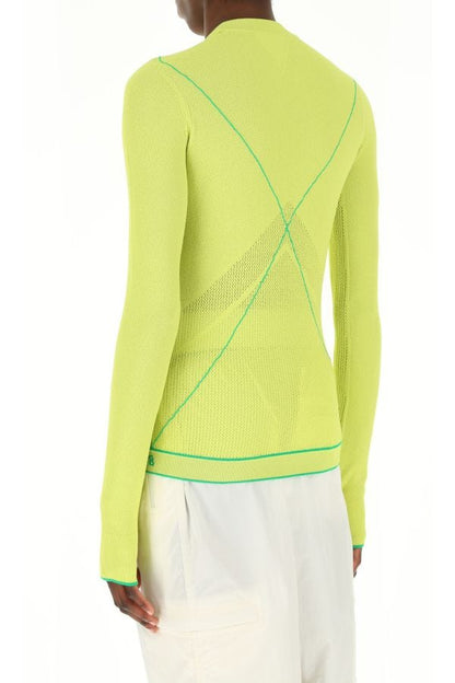 BOTTEGA VENETA | Acid green viscose blend t-shirt