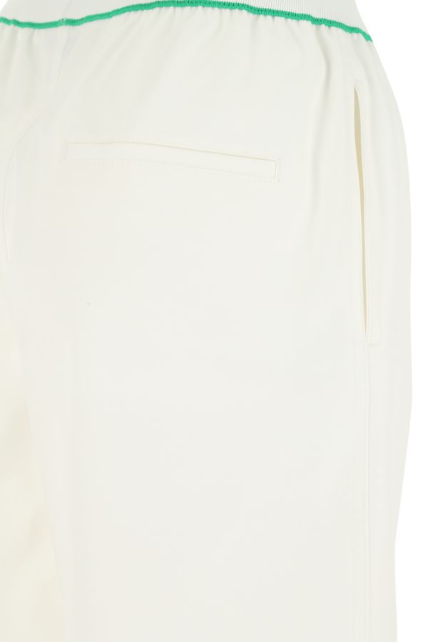 BOTTEGA VENETA | White cotton bermuda shorts