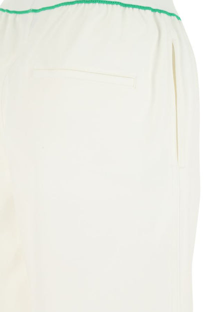 BOTTEGA VENETA | White cotton bermuda shorts