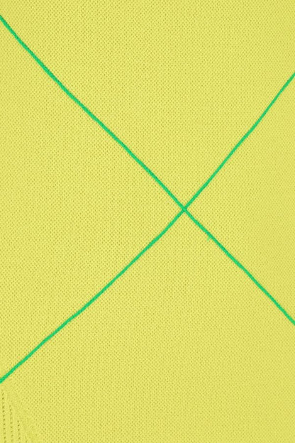 BOTTEGA VENETA | Acid green viscose blend dress