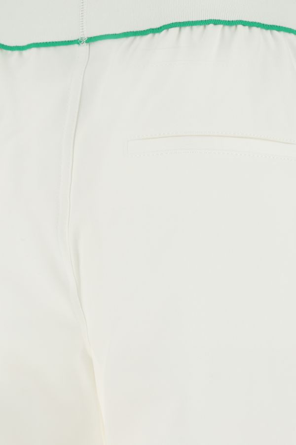 BOTTEGA VENETA | White cotton wide-leg pant