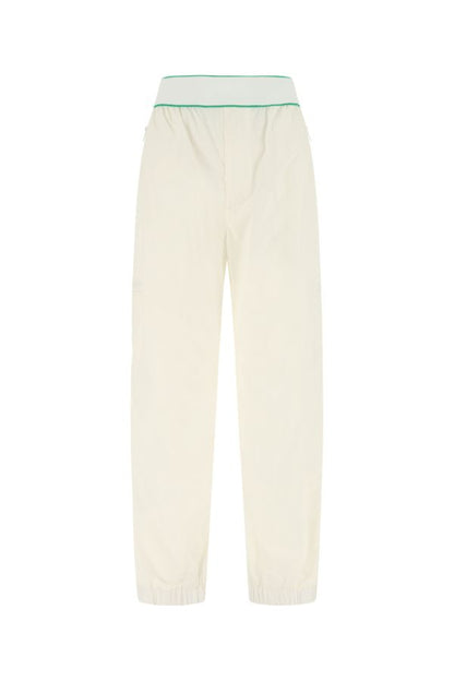 BOTTEGA VENETA | White nylon pant