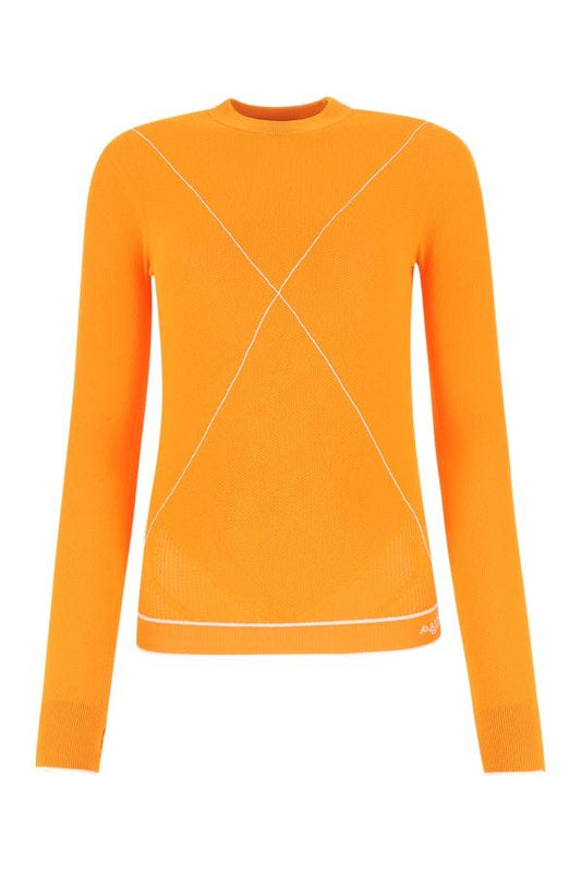 BOTTEGA VENETA | Orange viscose blend sweater