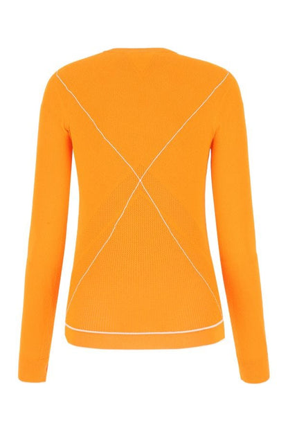 BOTTEGA VENETA | Orange viscose blend sweater