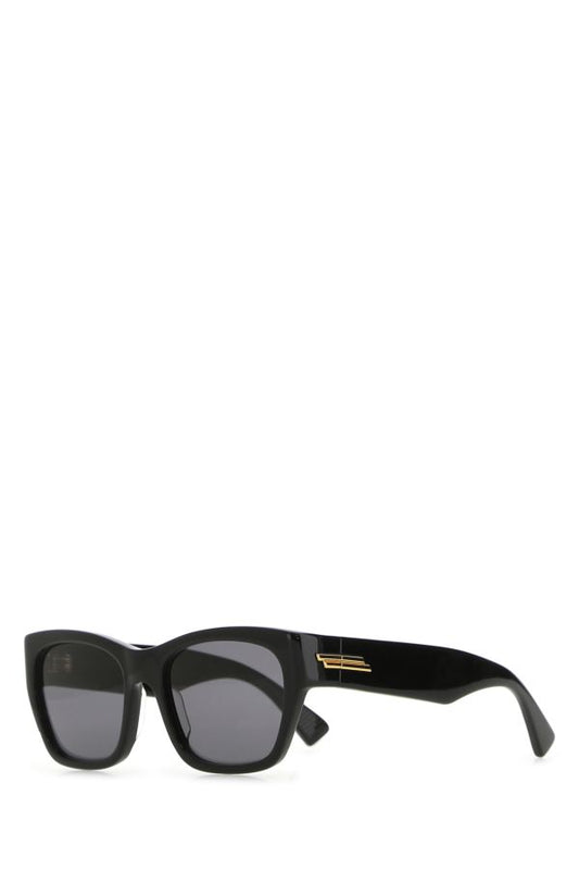 BOTTEGA VENETA | Black acetate Mitre sunglasses