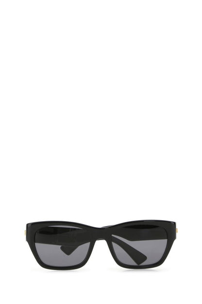 BOTTEGA VENETA | Black acetate Mitre sunglasses