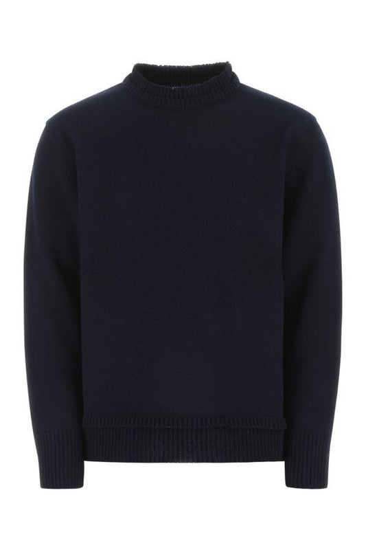 MAISON MARGIELA | Navy blue wool blend sweater