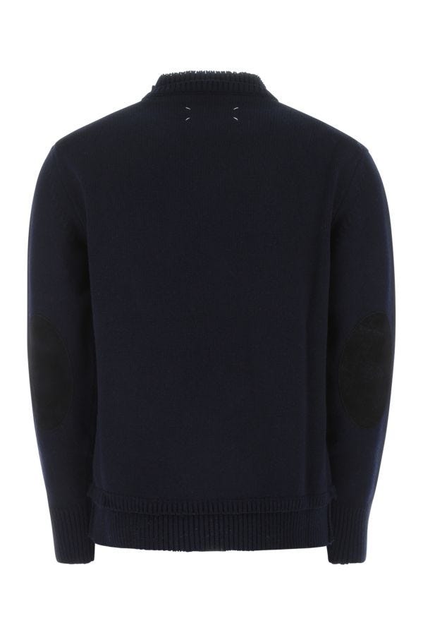MAISON MARGIELA | Navy blue wool blend sweater