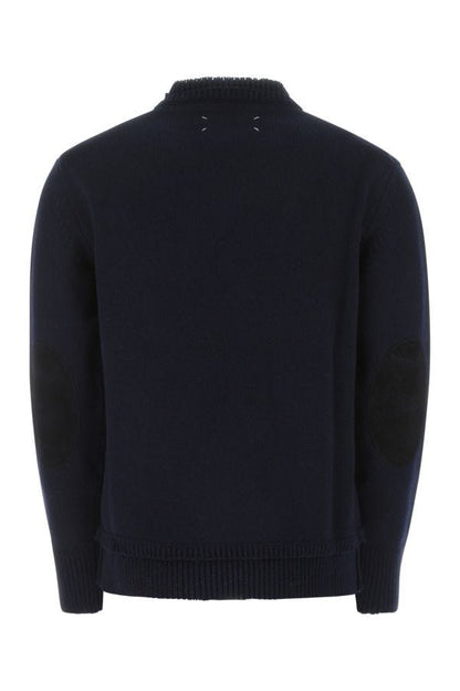 MAISON MARGIELA | Navy blue wool blend sweater