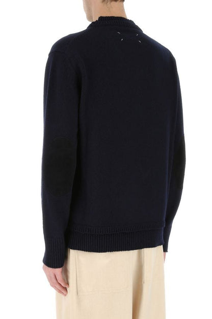 MAISON MARGIELA | Navy blue wool blend sweater