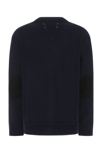 MAISON MARGIELA | Blue wool blend oversize cardigan