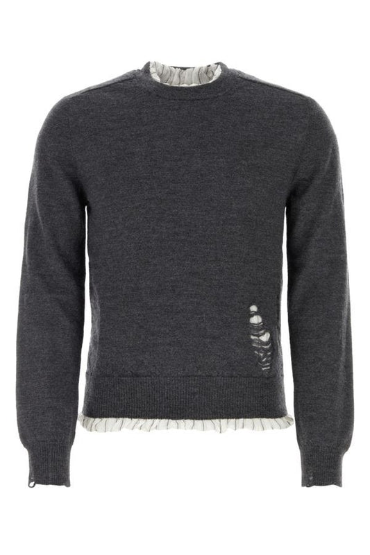 MAISON MARGIELA | Graphite wool sweater