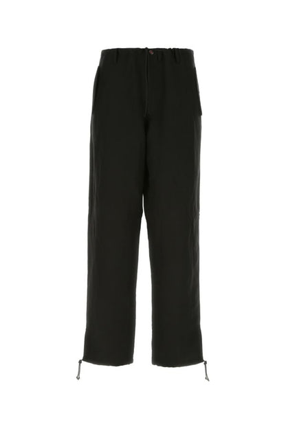 MAISON MARGIELA | Black linen blend pant