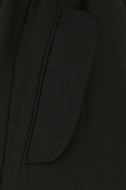 MAISON MARGIELA | Black linen blend pant