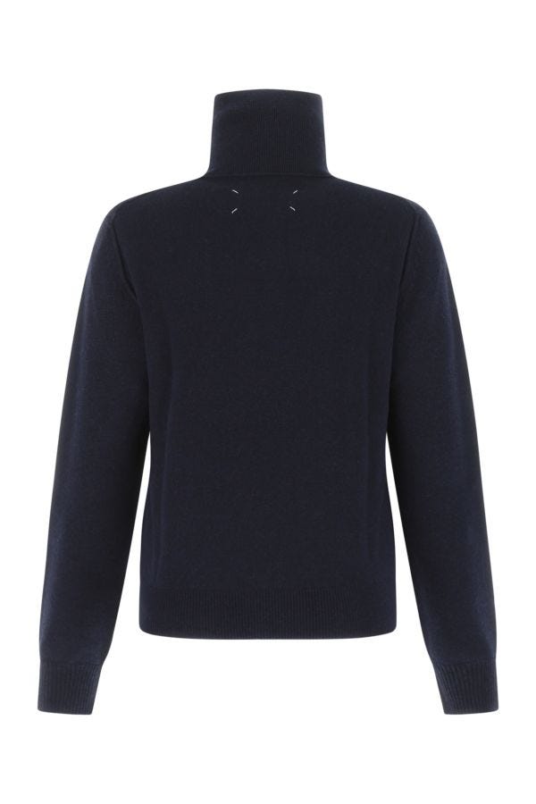 MAISON MARGIELA | Midnight blue cashmere sweater