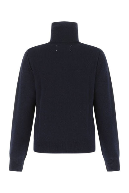 MAISON MARGIELA | Midnight blue cashmere sweater
