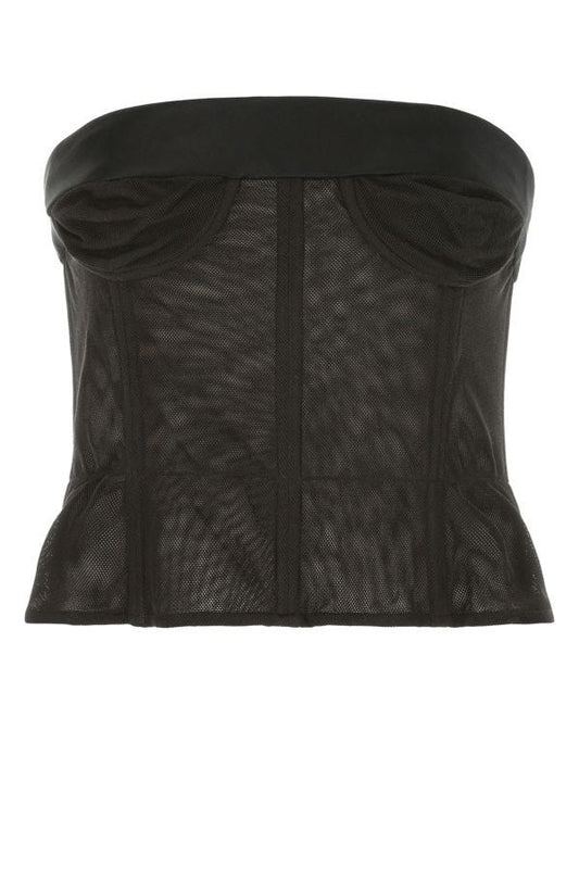 MAISON MARGIELA | Black cotton bodice