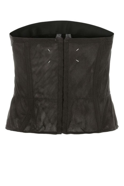 MAISON MARGIELA | Black cotton bodice