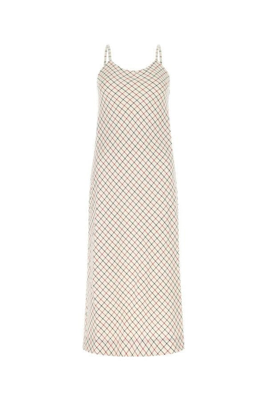 MAISON MARGIELA | Embroidered wool blend dress