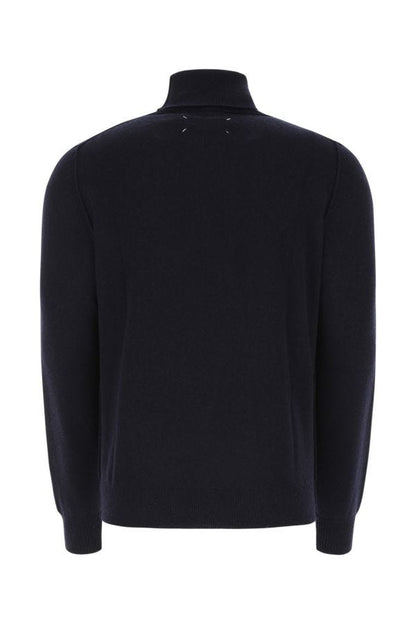 MAISON MARGIELA | Dark blue cashmere sweater