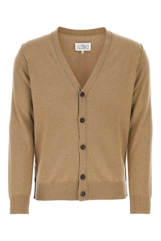 MAISON MARGIELA | Biscuit cashmere cardigan