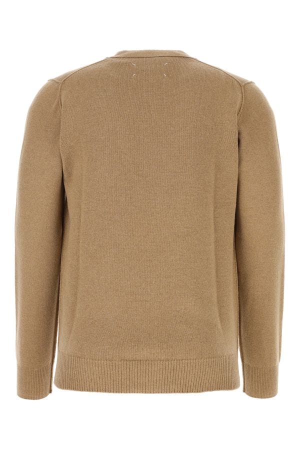 MAISON MARGIELA | Biscuit cashmere cardigan
