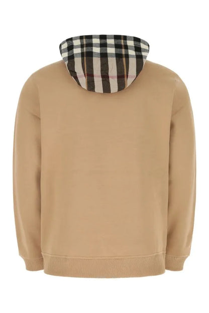 Burberry | ベージュのコットン ブレンド スウェットシャツ