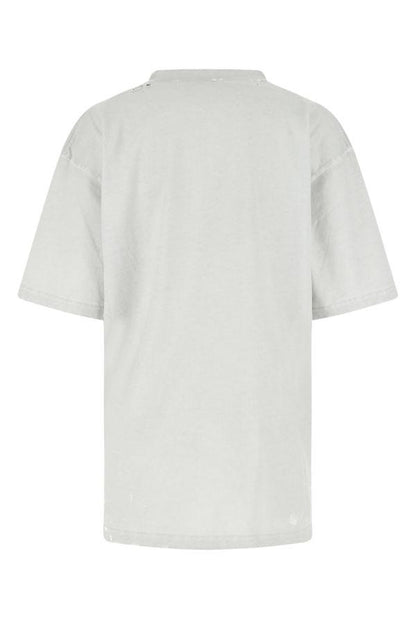 BALENCIAGA | Chalk cotton oversize t-shirt