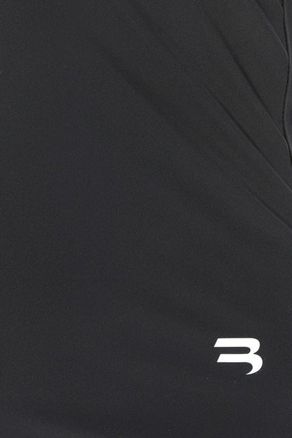 BALENCIAGA | Black stretch nylon top
