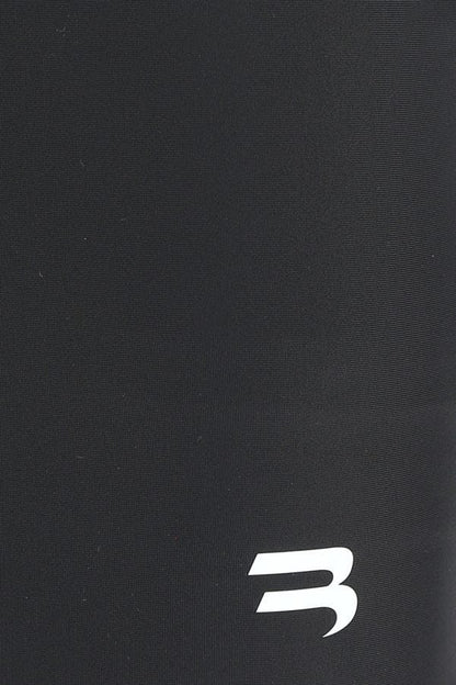 BALENCIAGA | Black stretch nylon mini dress