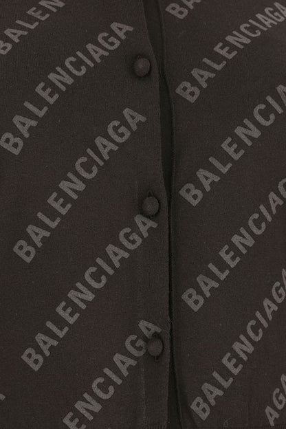 BALENCIAGA | Printed cotton cardigan