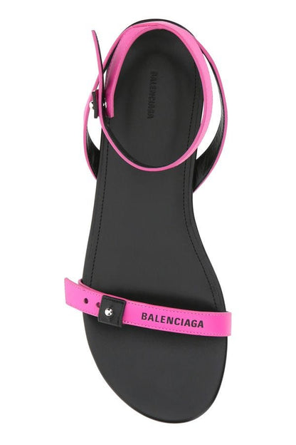 BALENCIAGA | Fuchsia leather sandals