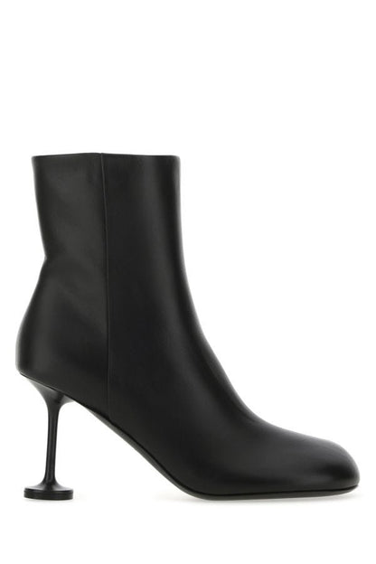 BALENCIAGA | Black leather Lady ankle boots