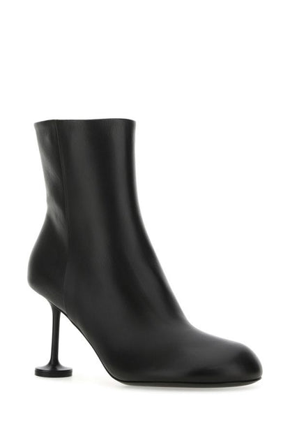 BALENCIAGA | Black leather Lady ankle boots