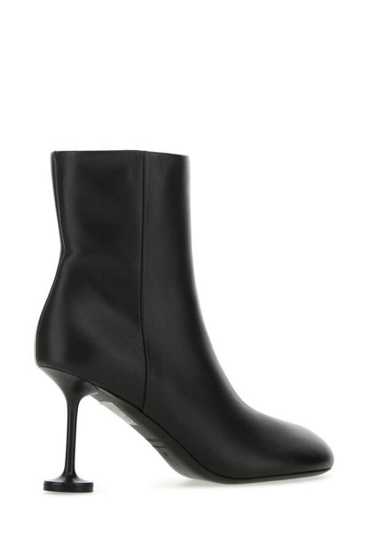BALENCIAGA | Black leather Lady ankle boots