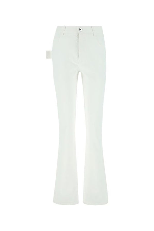 BOTTEGA VENETA | White denim jeans