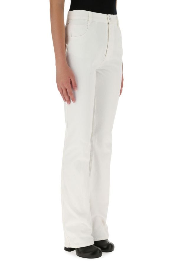 BOTTEGA VENETA | White denim jeans