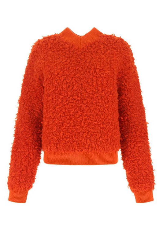 BOTTEGA VENETA | Red boucle sweater