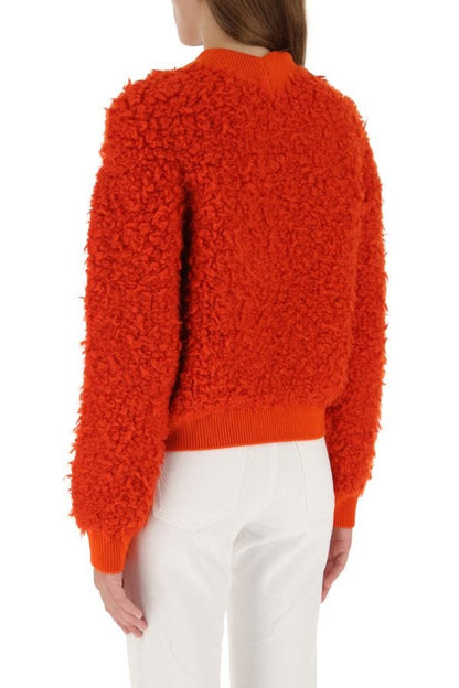 BOTTEGA VENETA | Red boucle sweater