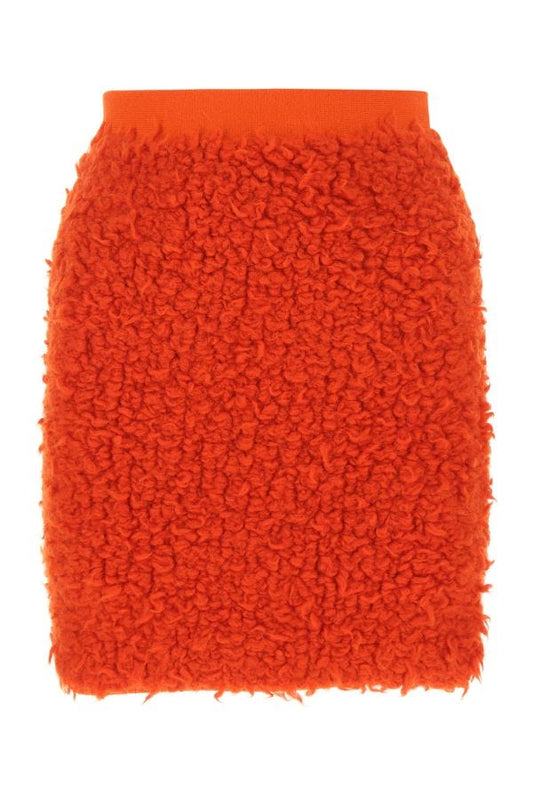 BOTTEGA VENETA | Red wool blend skirt
