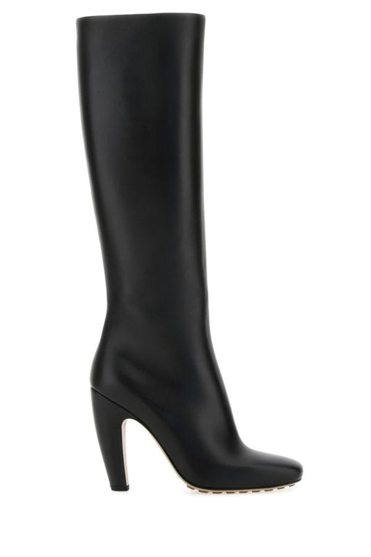 BOTTEGA VENETA | Black leather Canalazzo boots