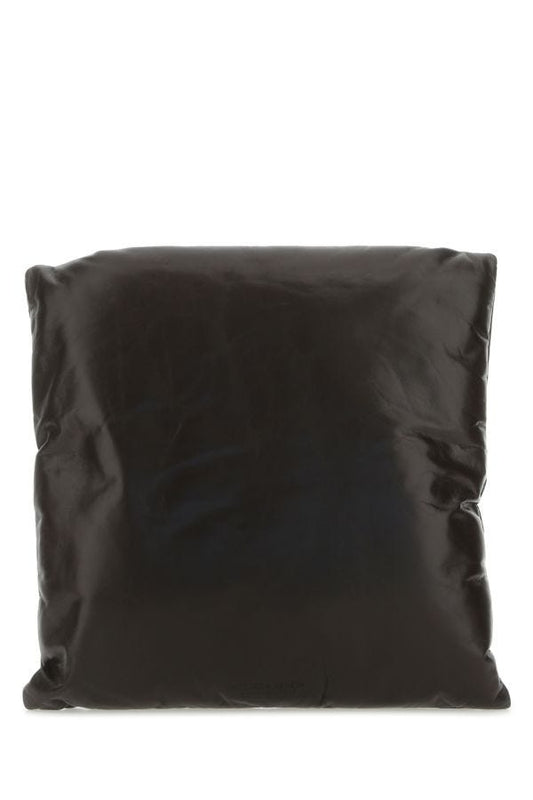 BOTTEGA VENETA | Dark brown leather Pillow clutch