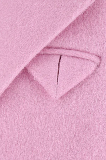 BOTTEGA VENETA | Pink wool blend coat
