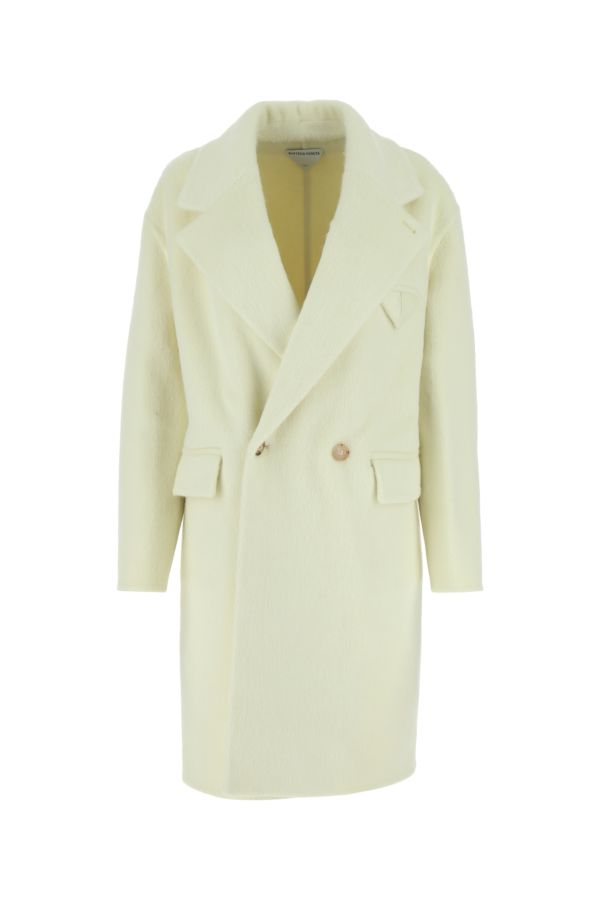 BOTTEGA VENETA | Ivory wool blend coat