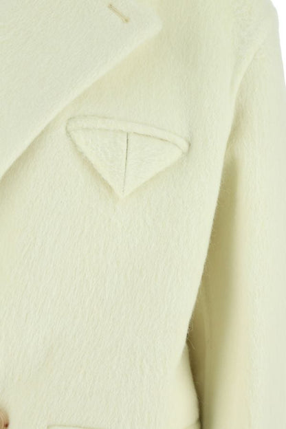 BOTTEGA VENETA | Ivory wool blend coat