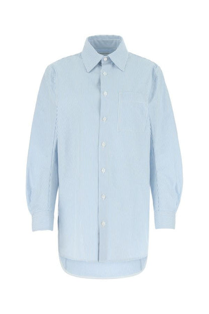 BOTTEGA VENETA | Embroidered cotton oversize shirt