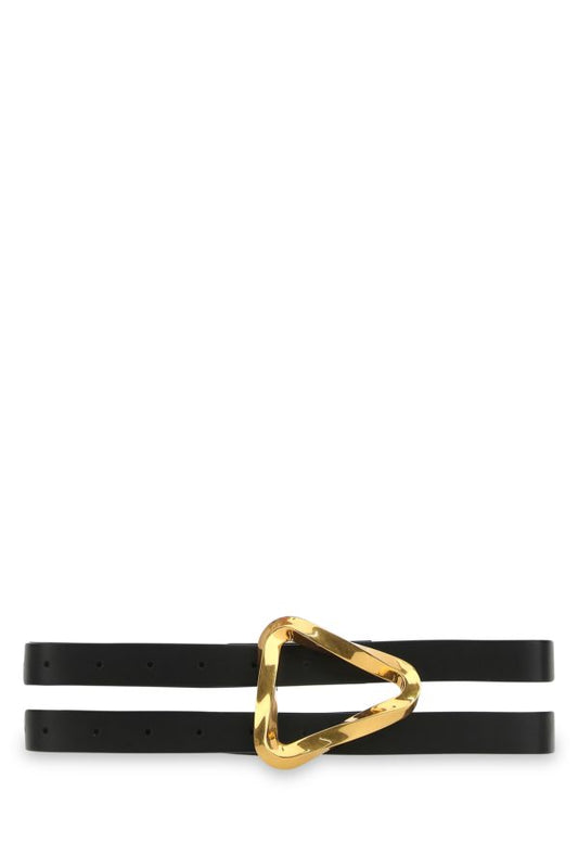 BOTTEGA VENETA | Black leather Grasp belt