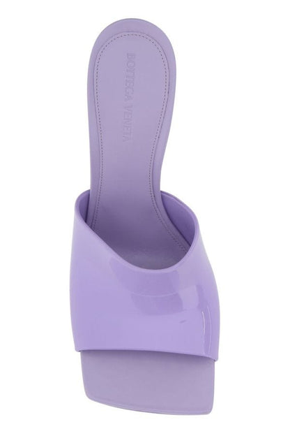 BOTTEGA VENETA | Lilac PVC Stretch mules