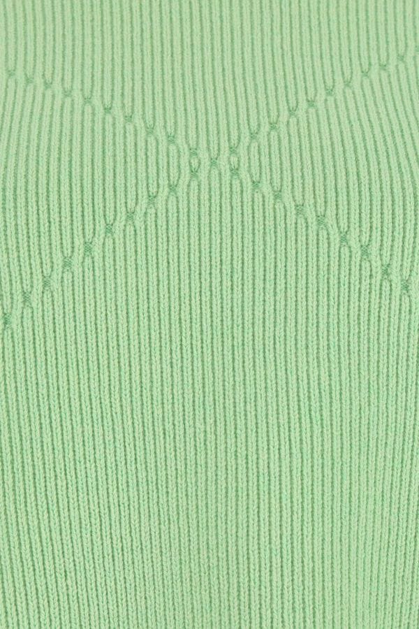 BOTTEGA VENETA | Pastel green stretch cashmere blend sweater